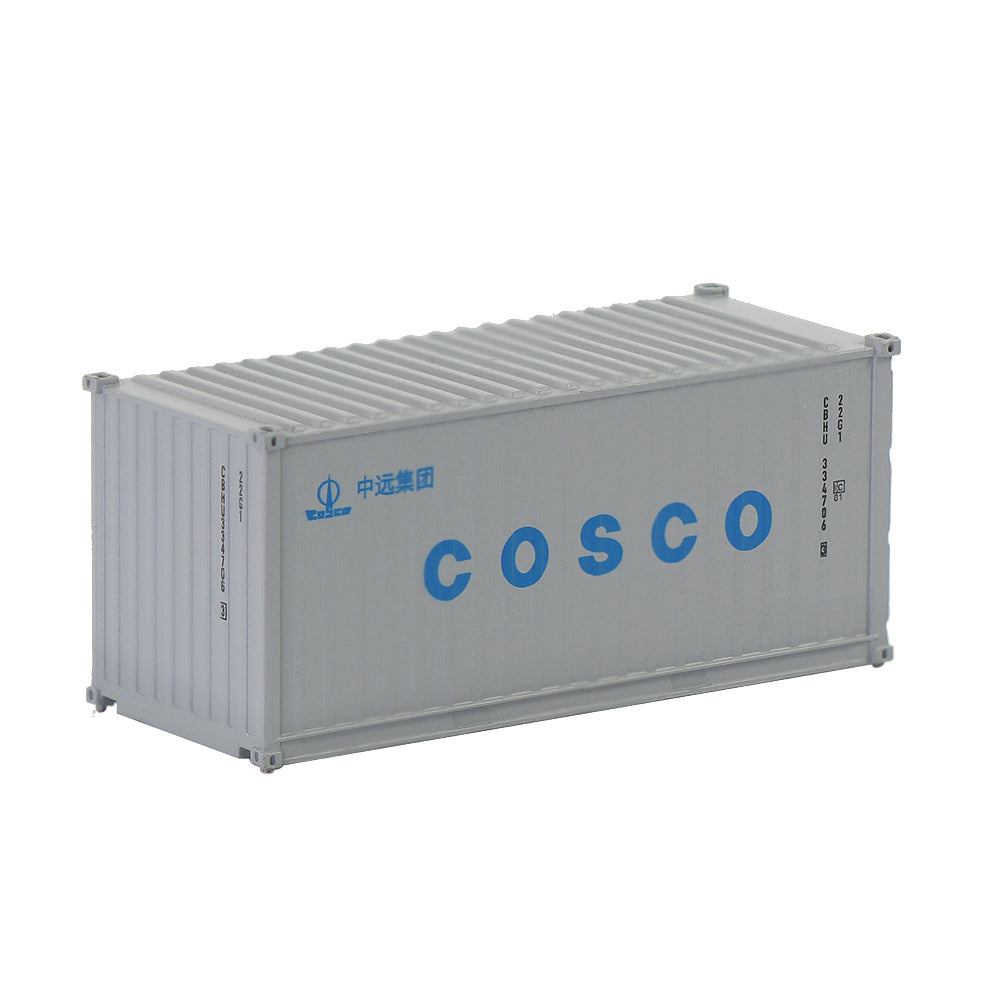 C15007 3pcs N Scale 1:160 20ft Shipping Container