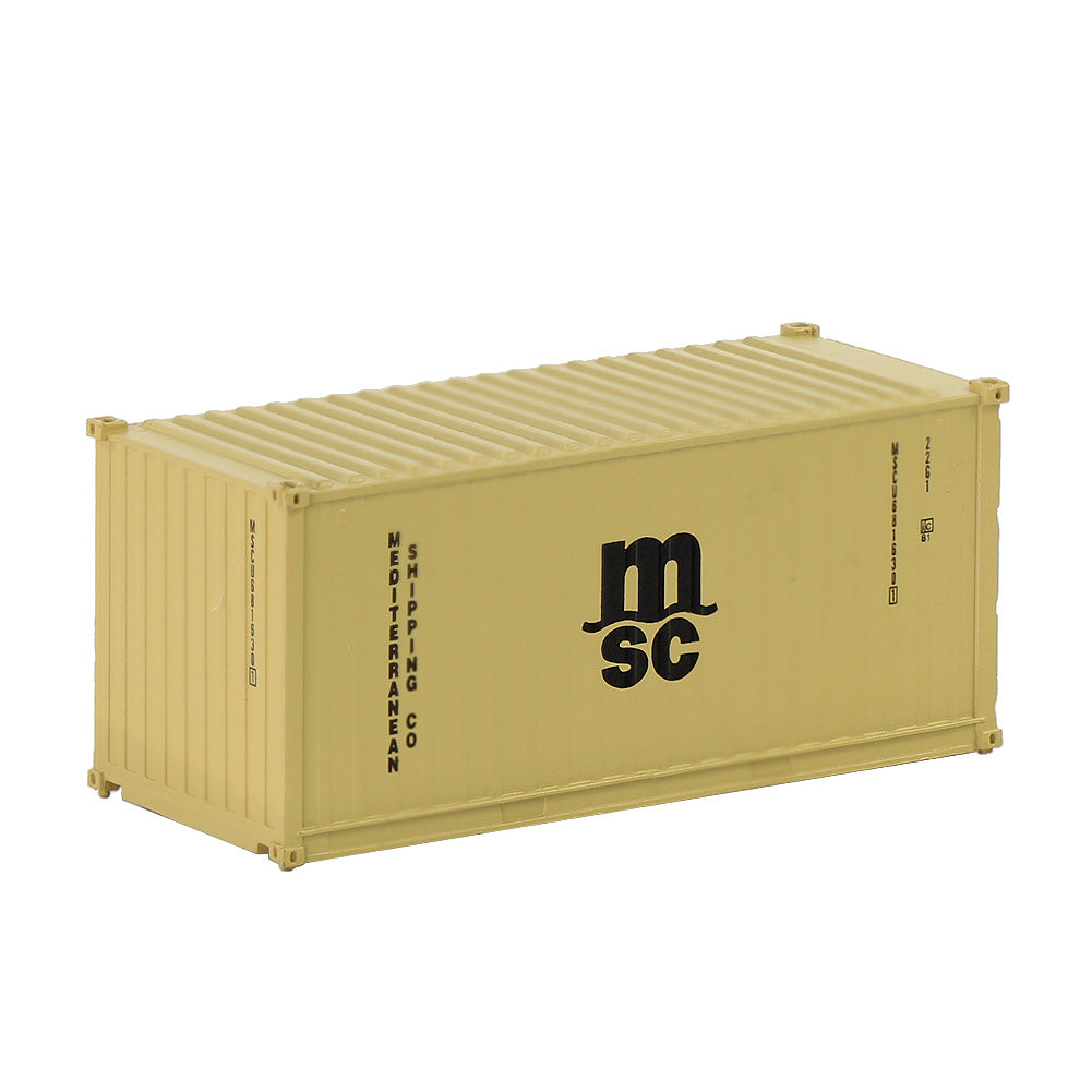 C15007 3pcs N Scale 1:160 20ft Shipping Container