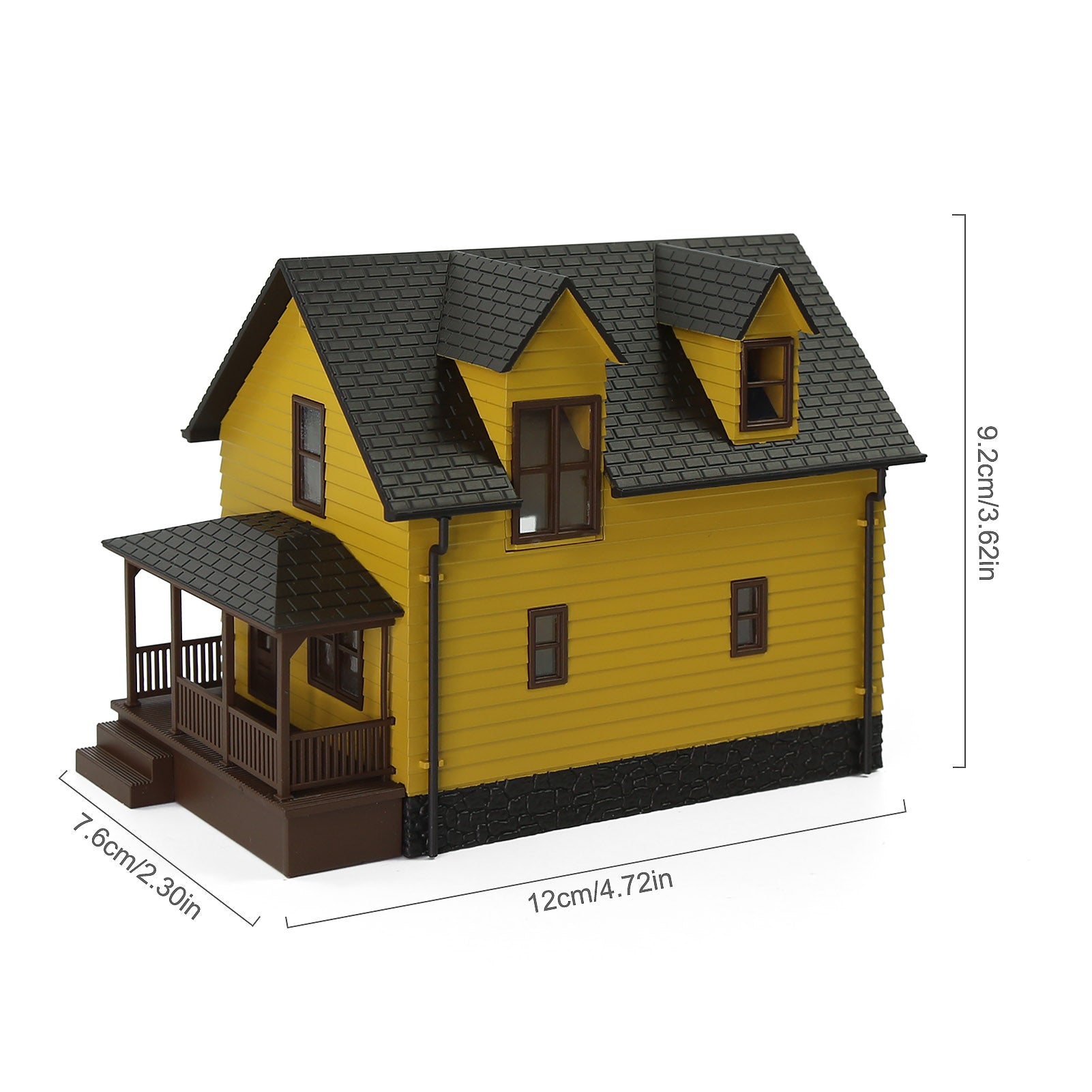 JZHO01 1 piece HO Scale 1:87 Model House