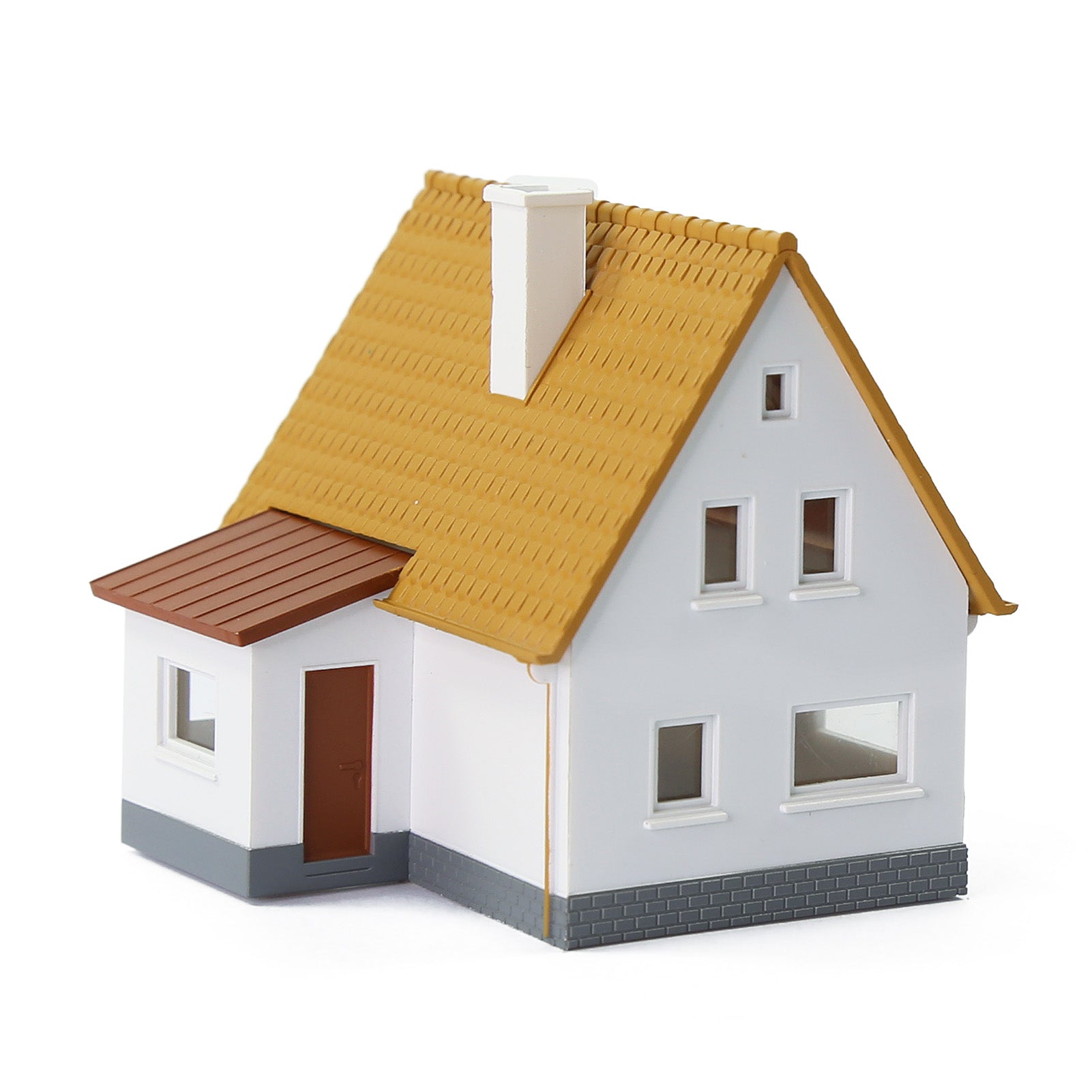 JZN03 1pc N Scale 1:160 Model Village House Pre-built Building Layout