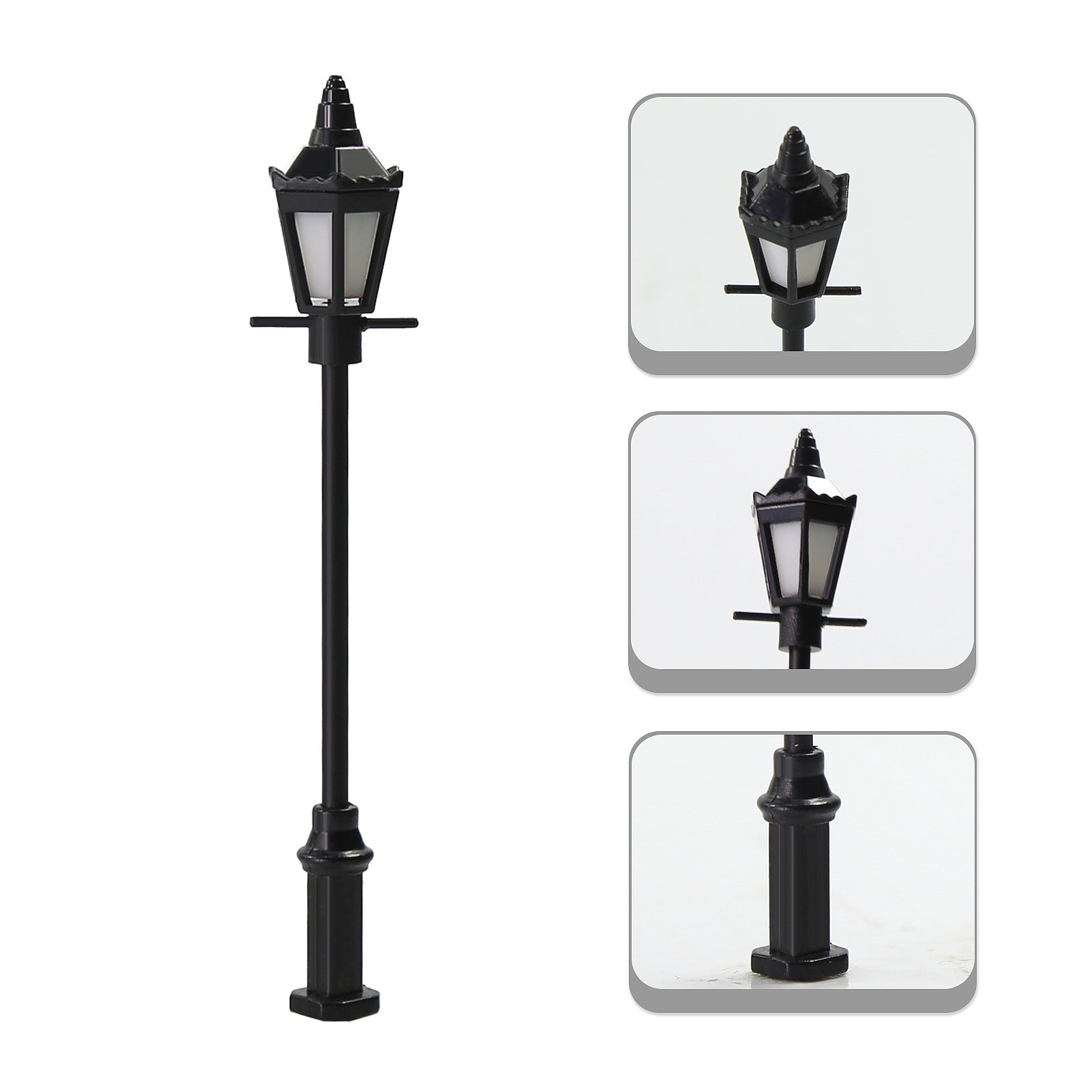 LFT17OOWM 10pcs OO/HO Scale 1:75 Lamps Street Light LED