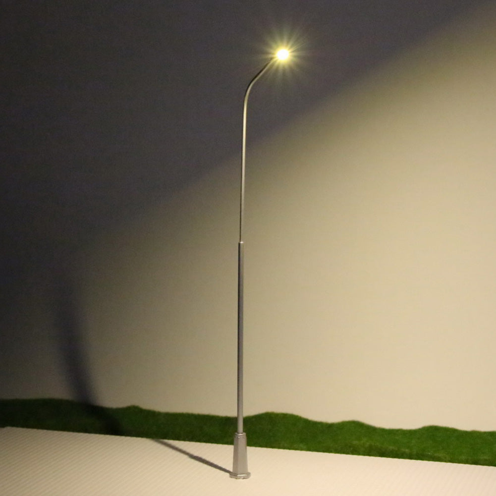 LNH20 5pcs O Scale 1:50 Lamppost Street Light LED