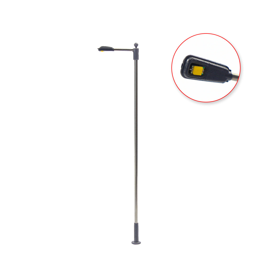 LQS10 10pcs HO/OO Scale Lamppost Street Light LED