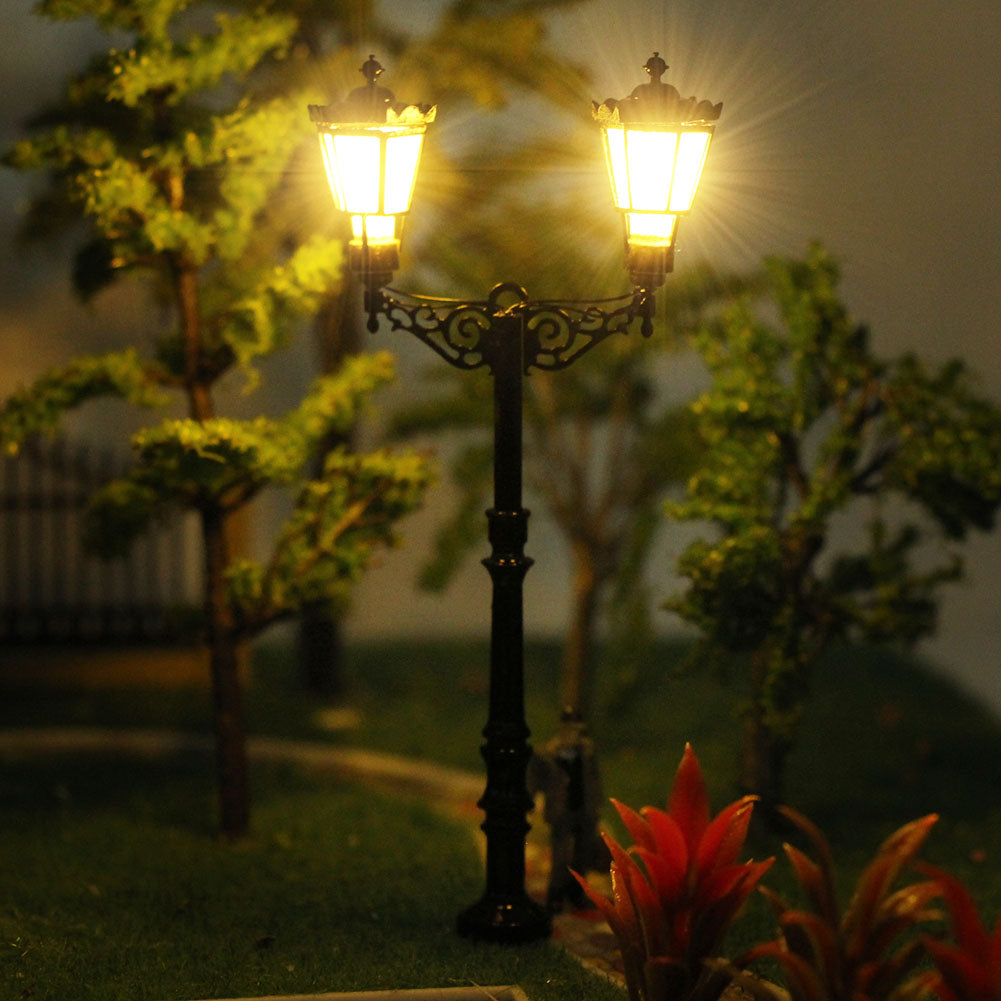 LQS77 3pcs HO N Scale Street Lgiht Led Lamp