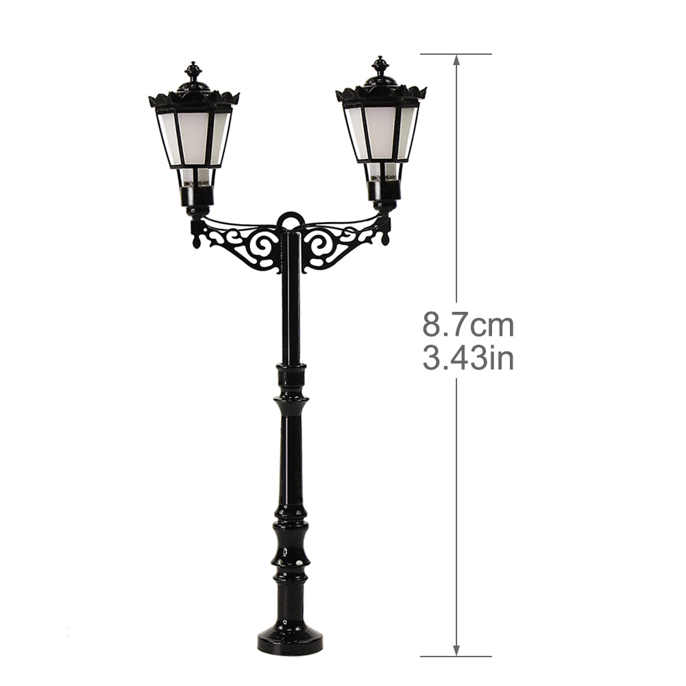 LQS77 3pcs HO N Scale Street Lgiht Led Lamp