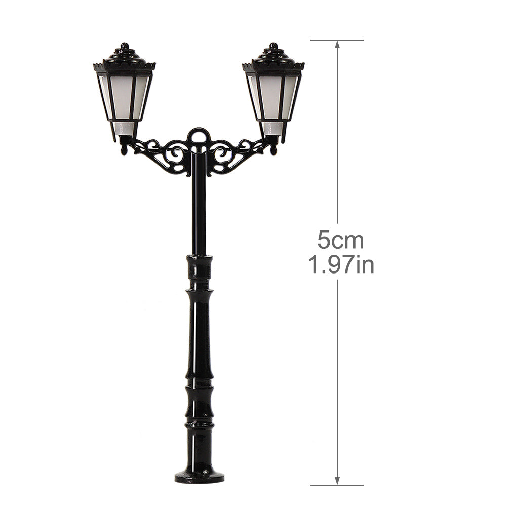 LQS77 3pcs HO N Scale Street Lgiht Led Lamp