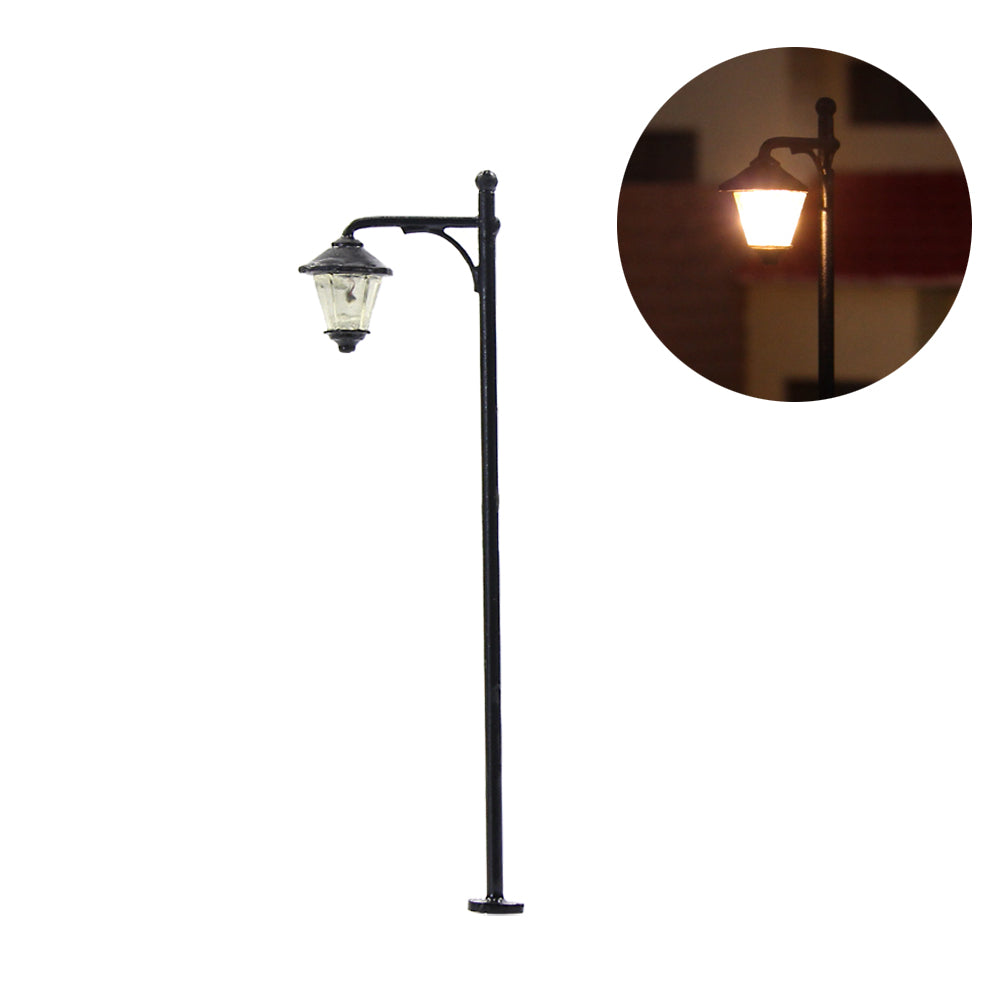 LYM10 10pcs OO/HO Scale 1:87 Lamp Street Light LED