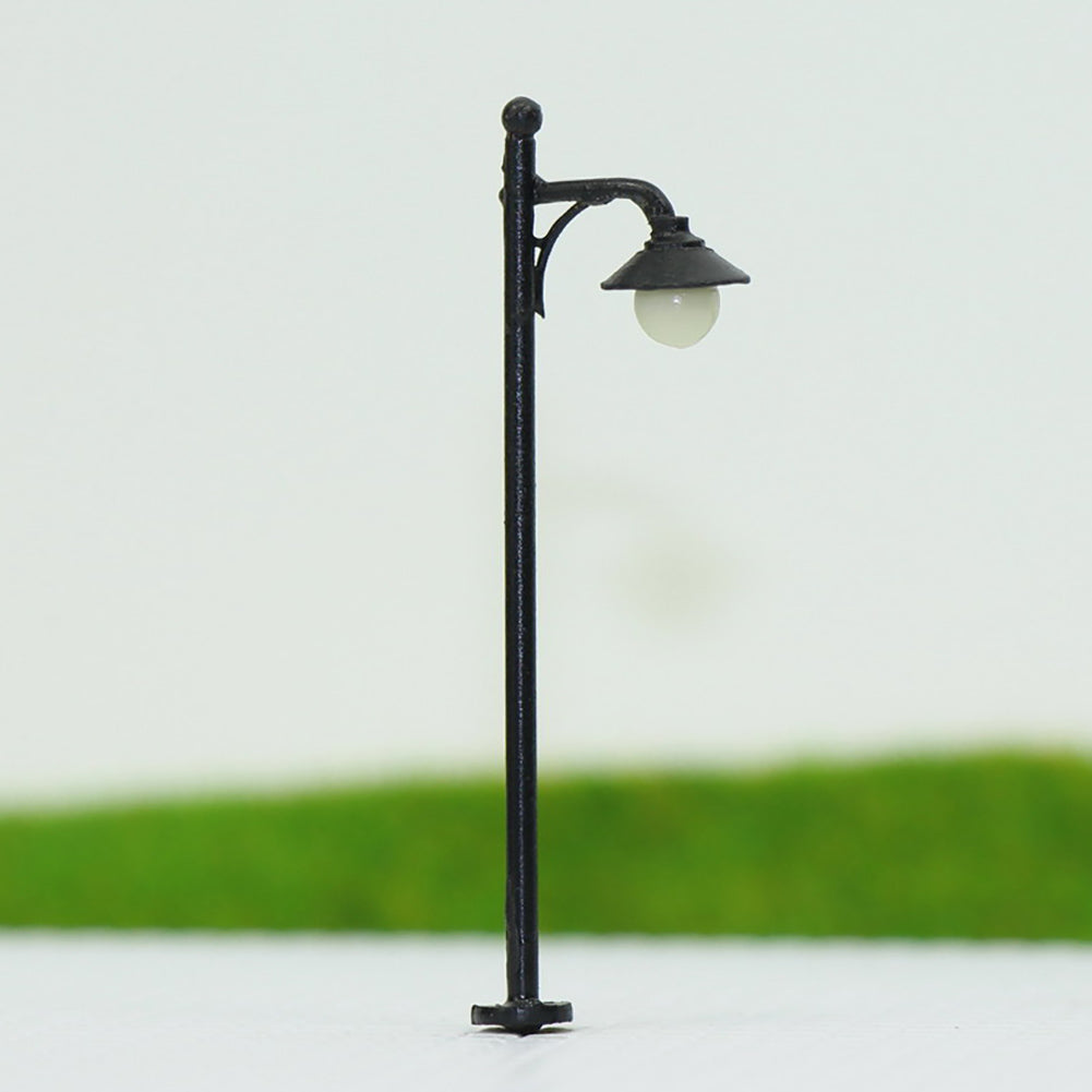 LYM21 10pcs N Scale 1:160 Lamppost Street Light LED