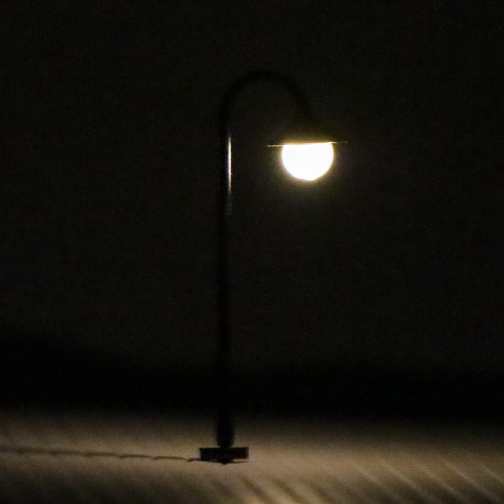 LYM25 10pcs N/TT Scale 1:160 Lamppost Street Light LED