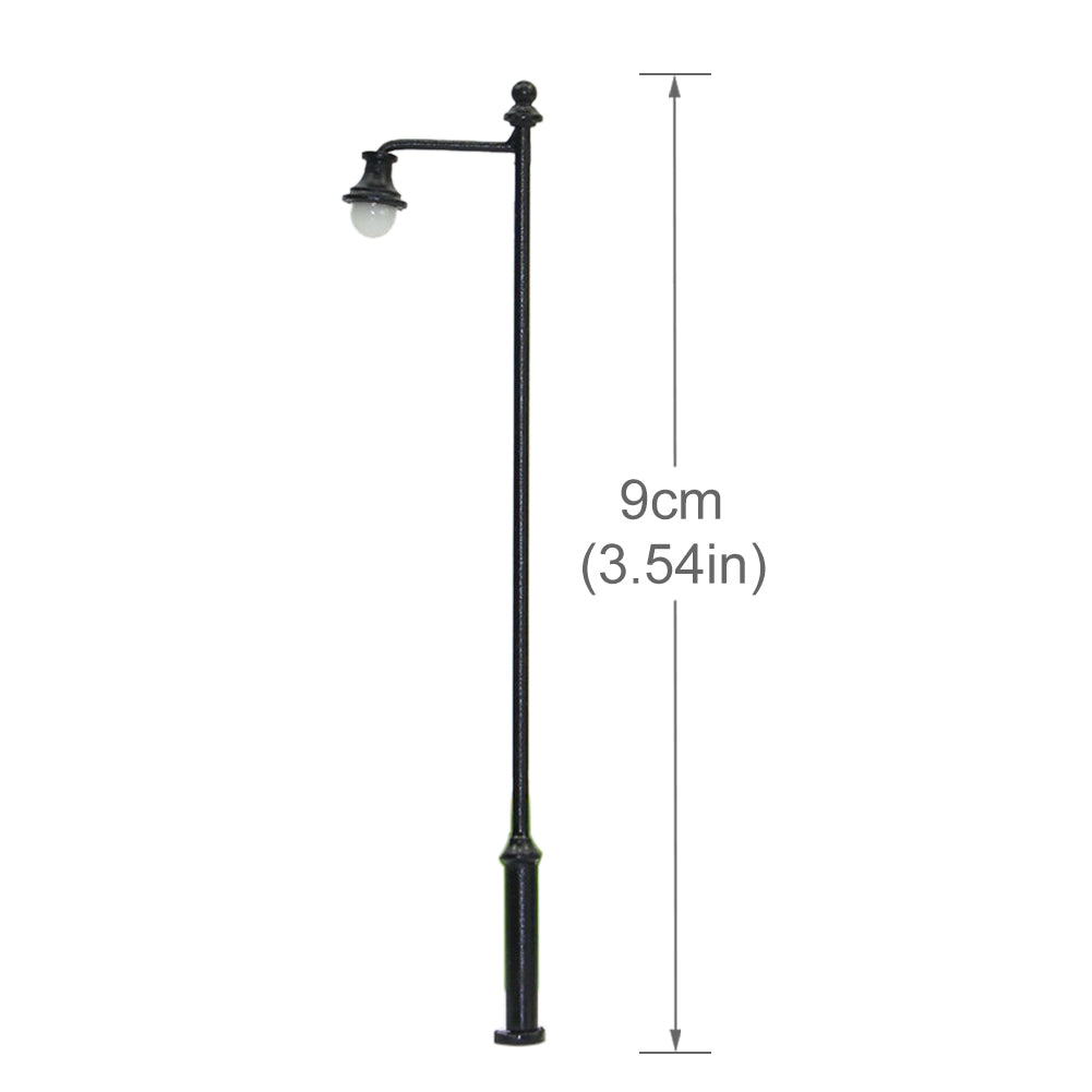 LYM34 5pcs HO/OO Scale 1:87 Lamp Post Street Light