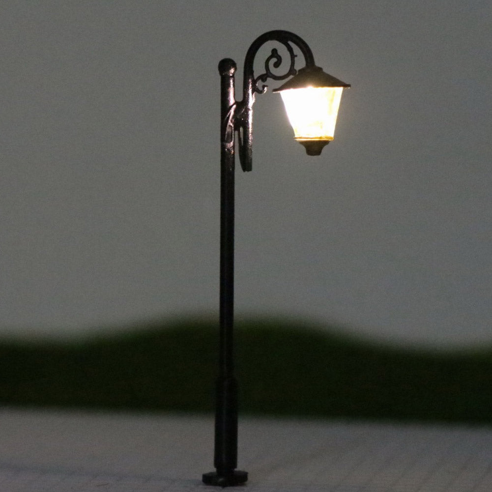 LYM36 10pcs N Scale 1:160 Lamp Street Light LED