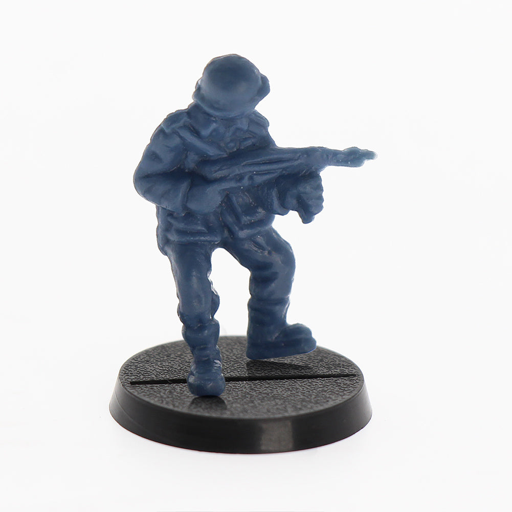 MB 40pcs Round Plastic Bases for War Games