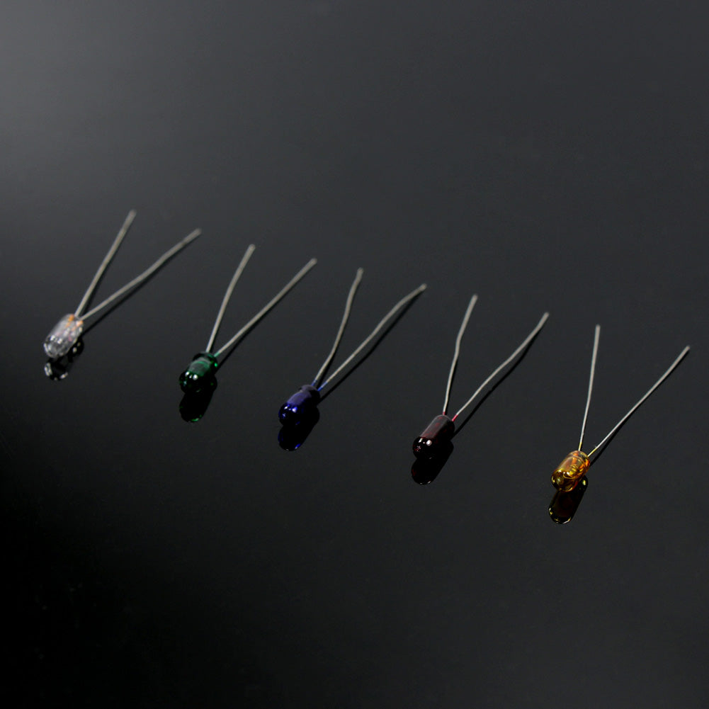 MP02 100pcs 3mm 12V Mini Grain of Wheat Bulbs