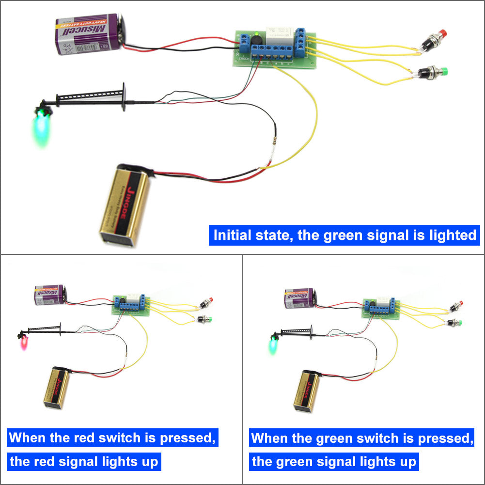 PCB009 1 Set Power Distribution Board Distributor to Flash Traffic Signal