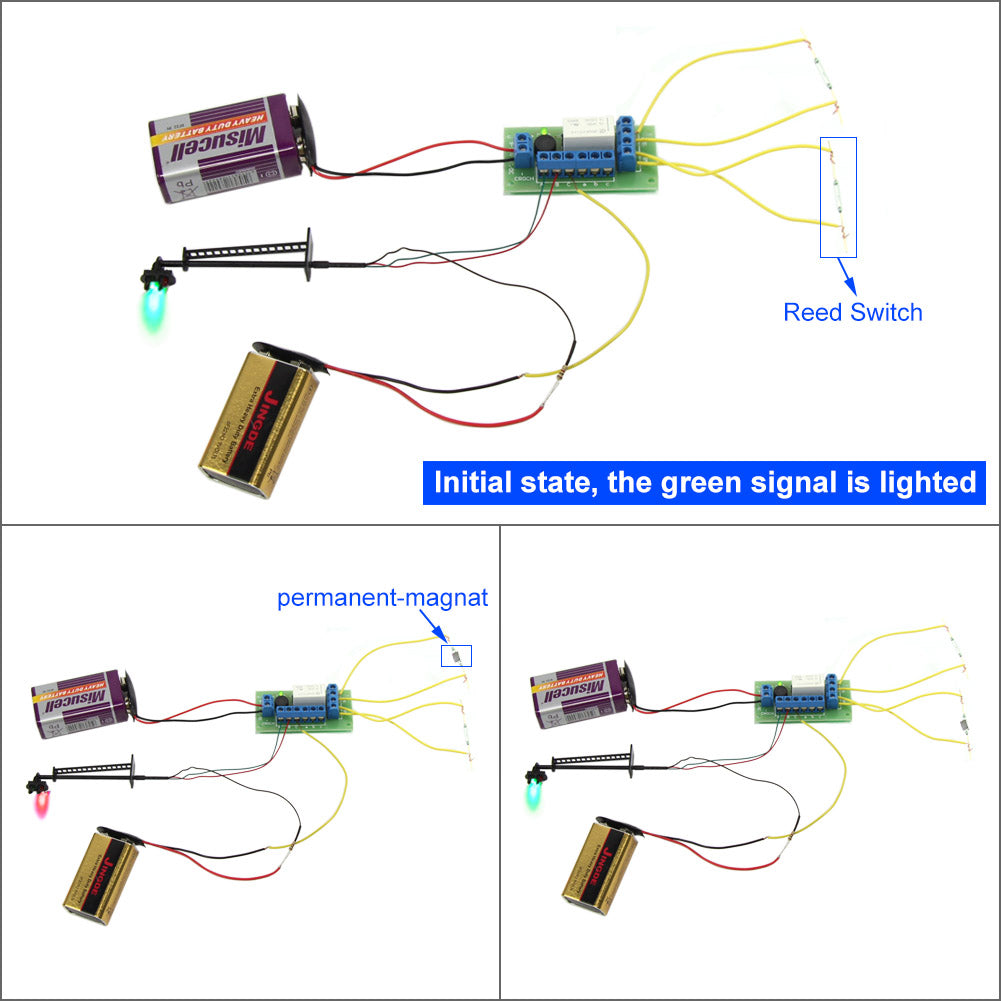 PCB009 1 Set Power Distribution Board Distributor to Flash Traffic Signal