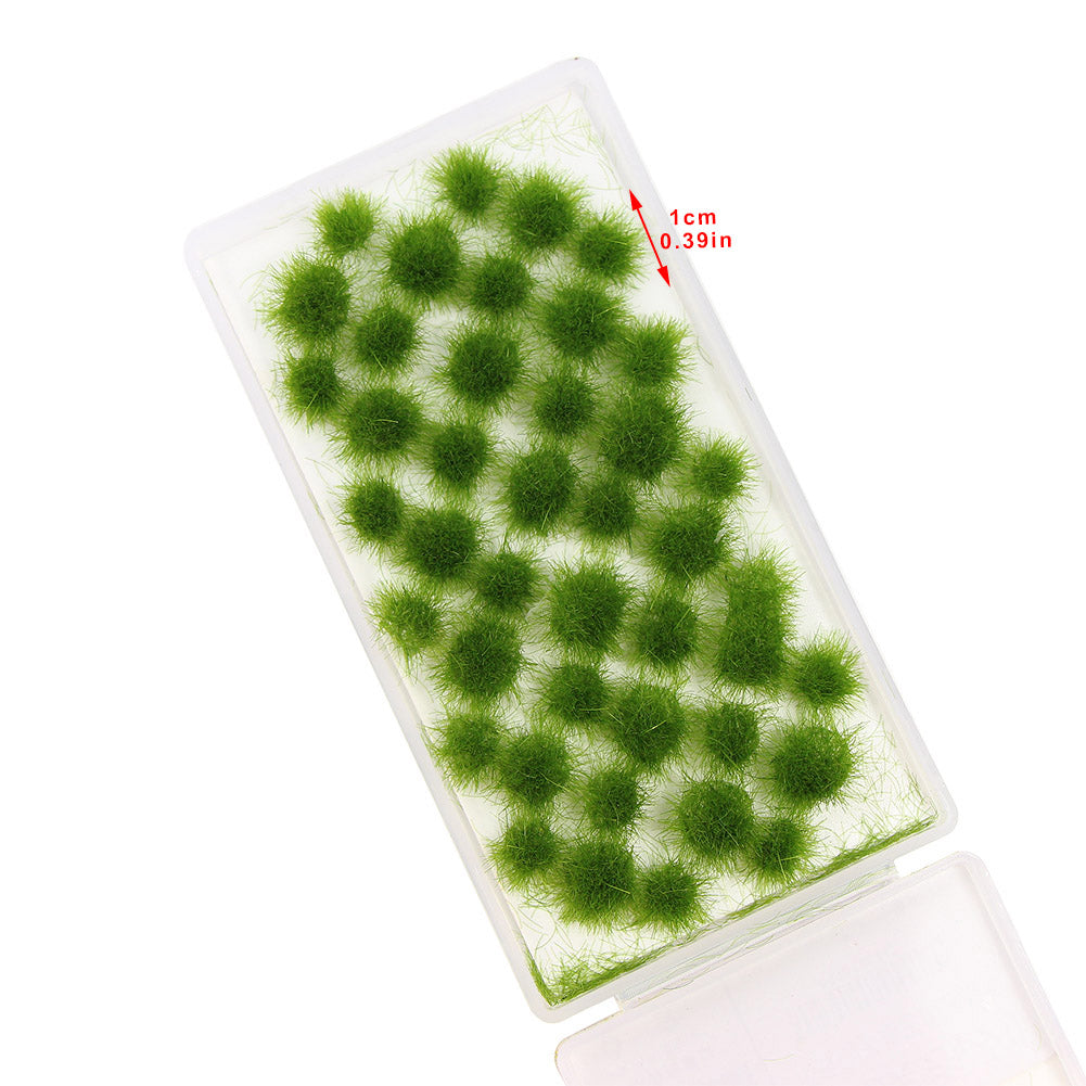 PJ06 One Pack O/OO Scale Irregular Grass Clusters Cluster Scenery