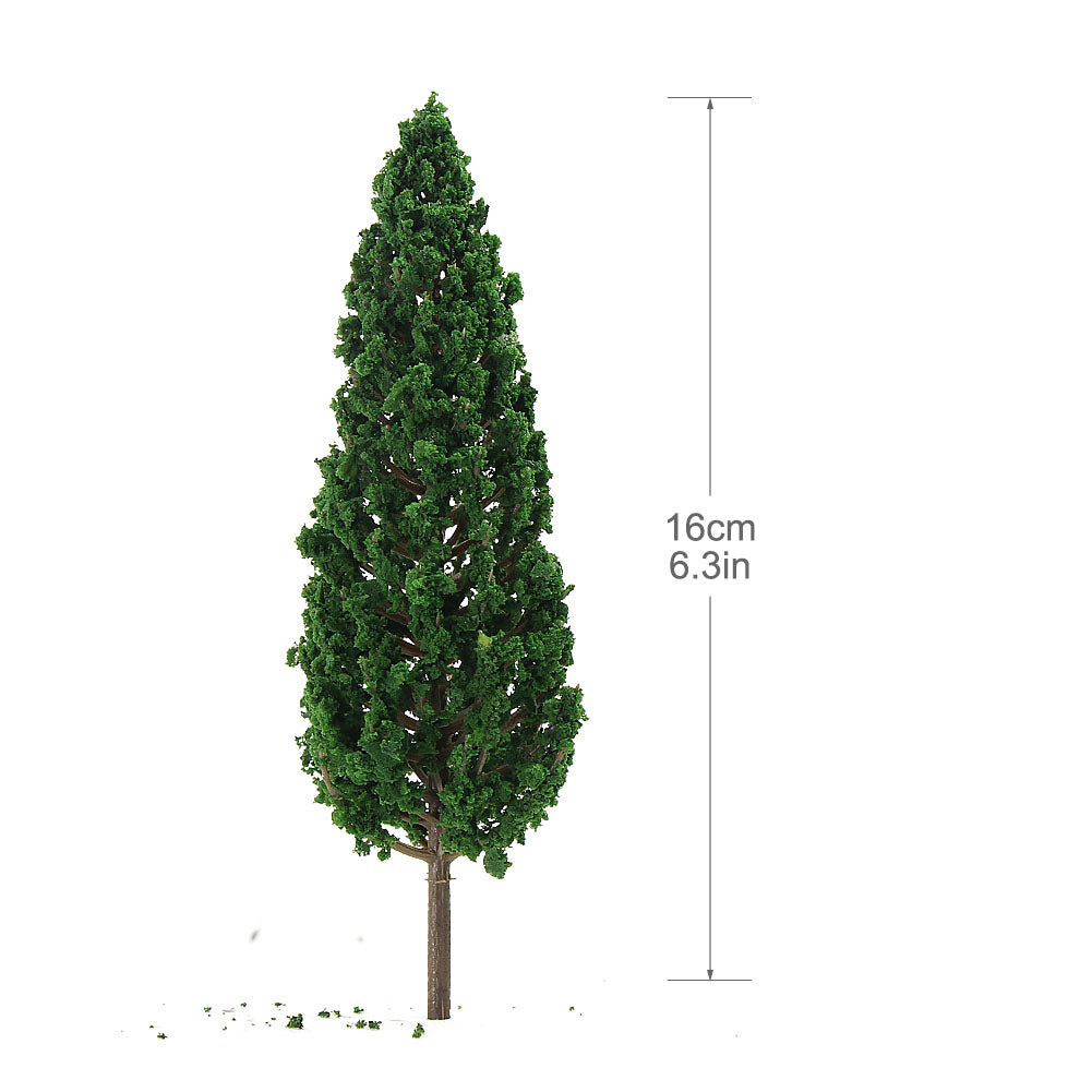 S16060 10pcs O/G Scale 1:25 Model Pine Trees