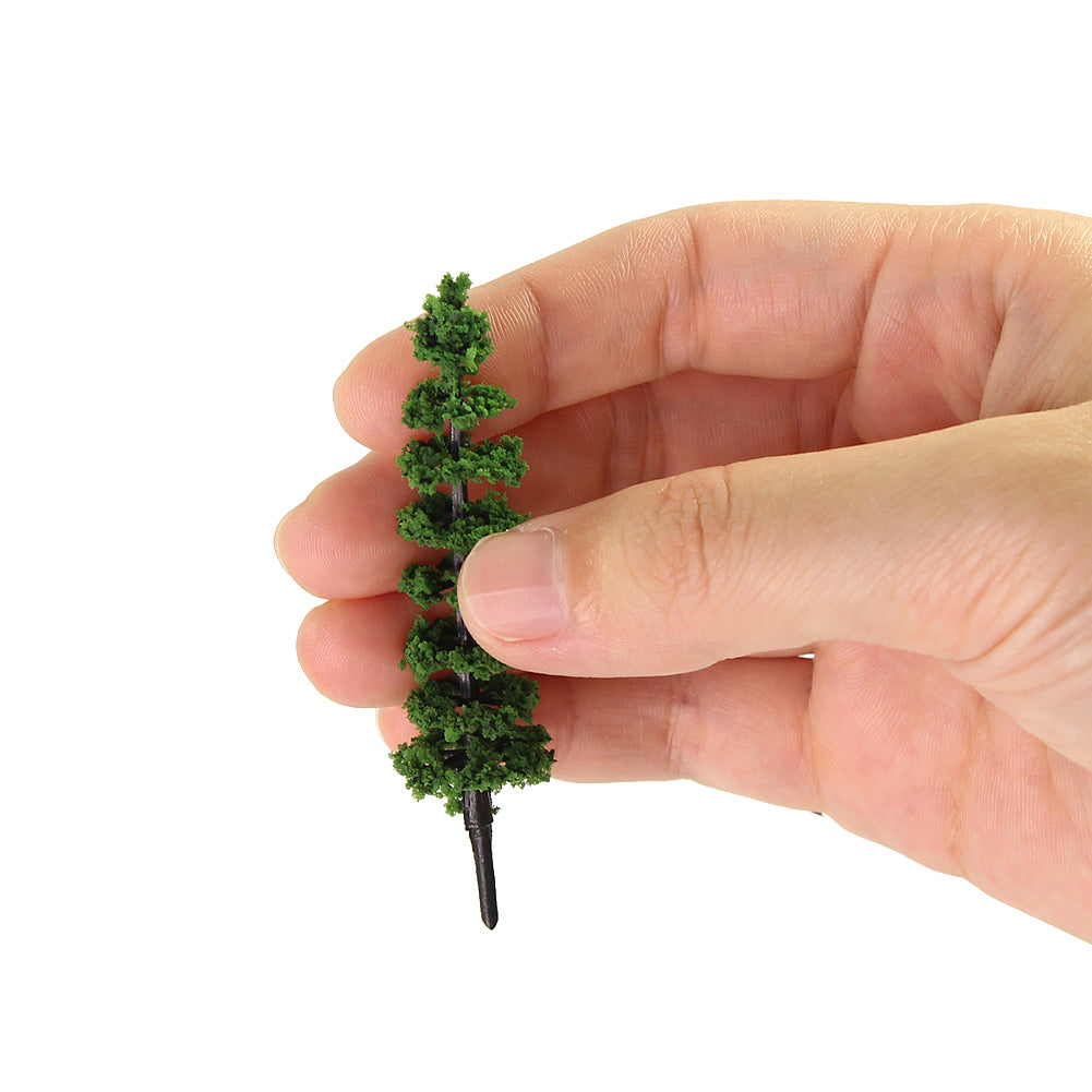 TC70 40pcs HO Scale 1:87 Model Green Trees
