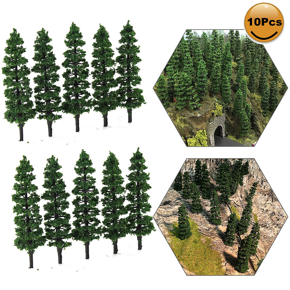 TC90 40pcs HO/OO Scale 1:75 1:87 Model Trees
