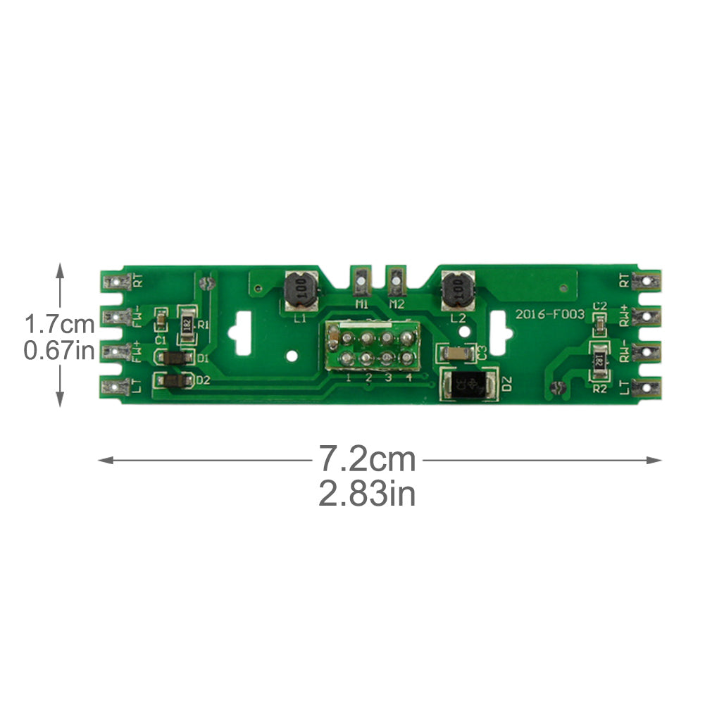 PCB010 2pcs Power Distribution Board With Status LEDs for DC and AC