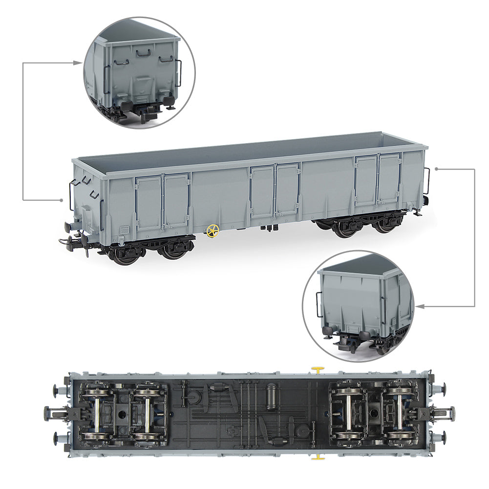 C8742 1pc HO Scale 1:87 Model Railway Gondola Car