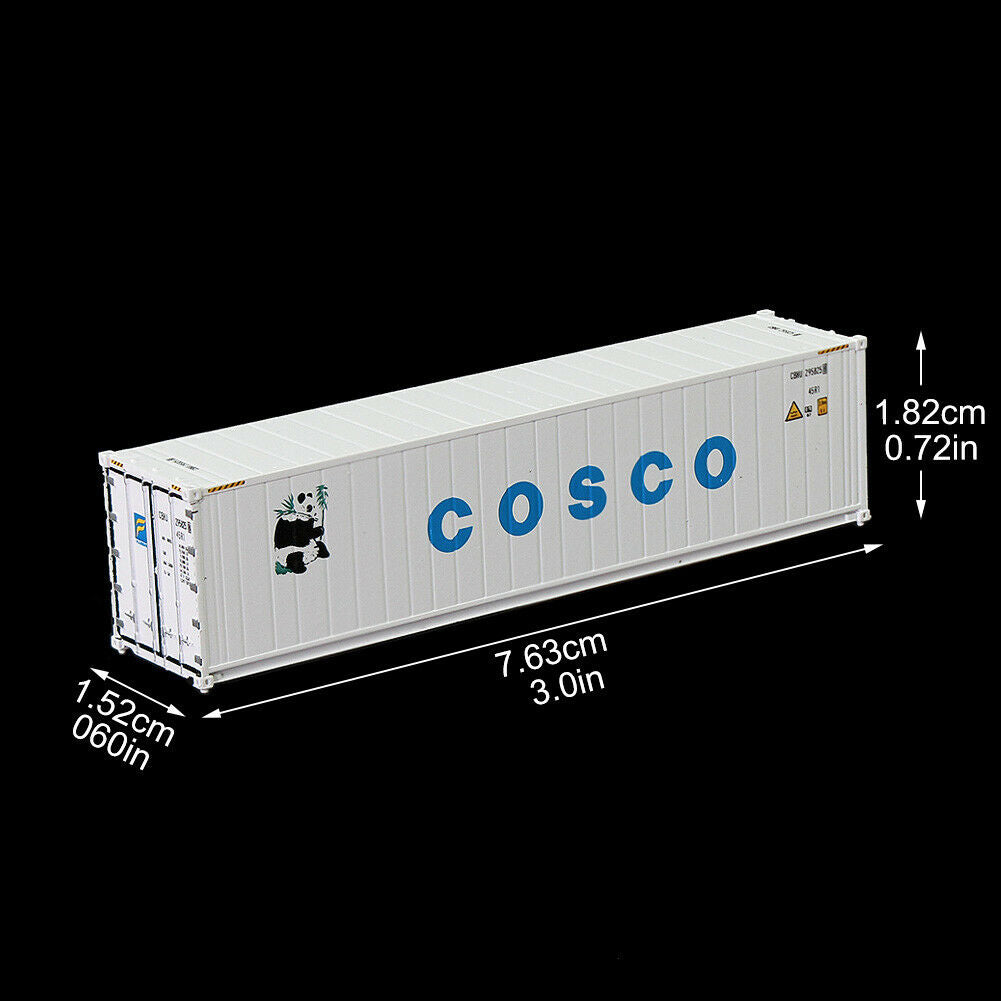 C15012 1pc N Scale 1:160 40ft Hi-Cube Reefer Shipping Container